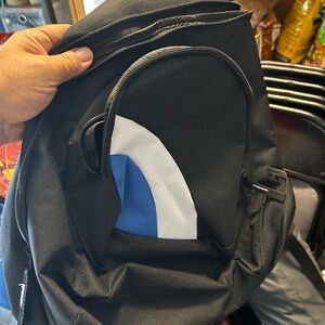 Stylish Black and Blue Men's Backpack